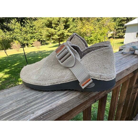 Chaco Women's Paonia Casual Textured Leather Shoes In "Natural" Tan - Picture 3 of 4